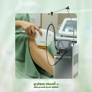 إزالة الشعر الساقين بالليزر