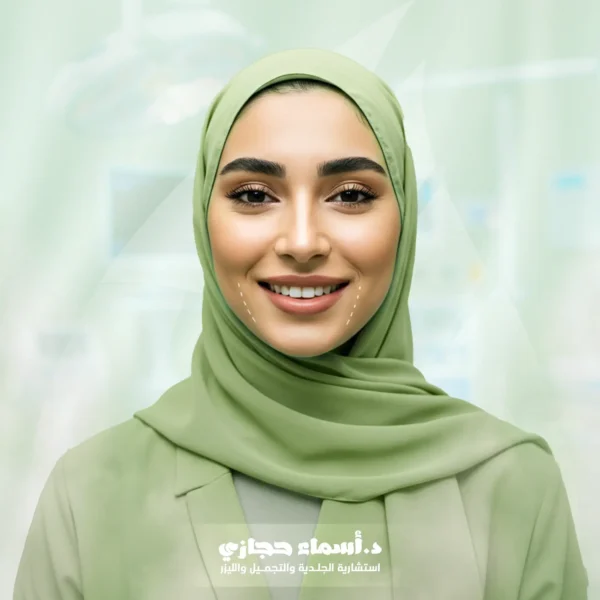 شد خطوط الابتسامة