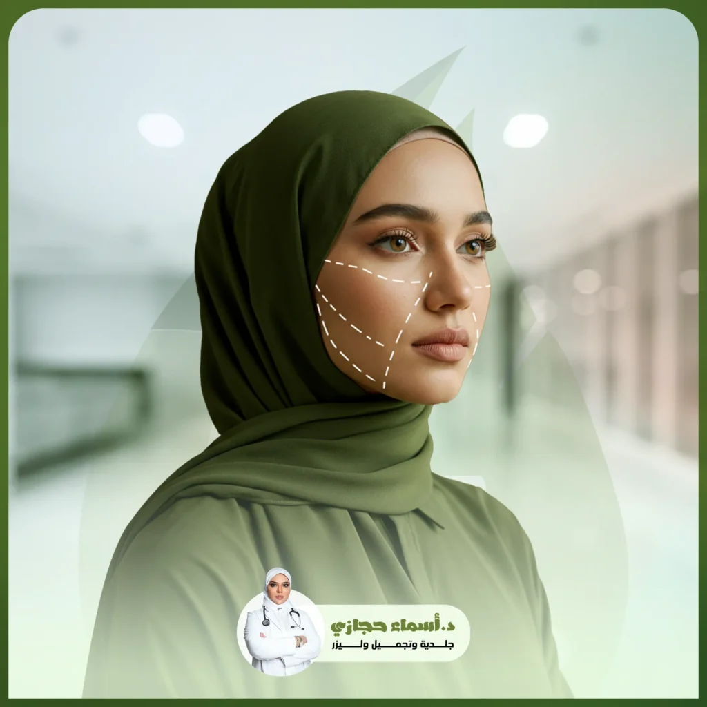 خيوط رفع الخدود