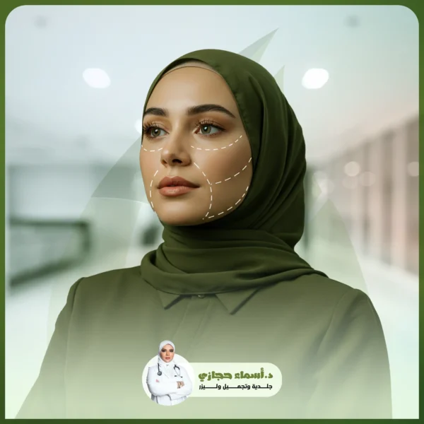 شد خطوط الابتسامة
