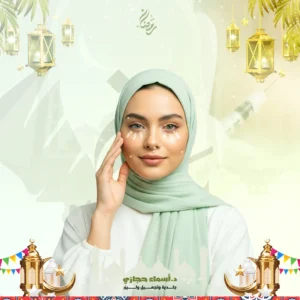 فيلر تحت العين مع د.أسماء حجازي في جدة