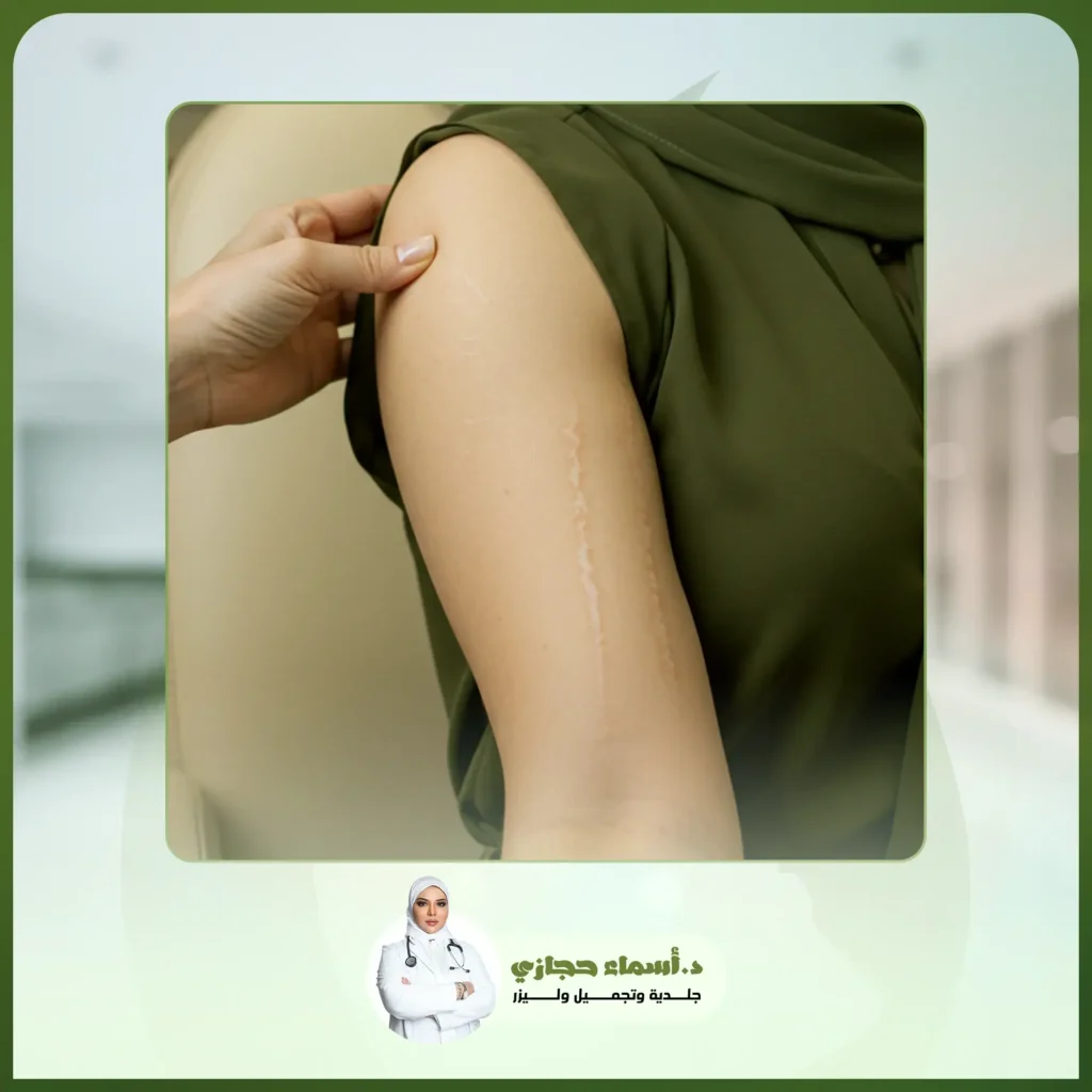 علاج الخطوط البيضاء